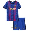 Officiële Voetbalshirt + Korte Broek FC Barcelona Derde 2021-22 - Kids